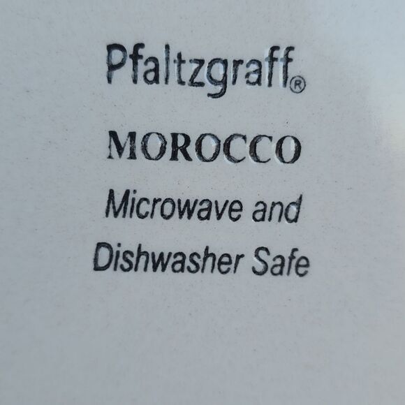 Pfaltzgraff Morocco Plate Set – Artisan Stoneware with Bold Stripes - Picture 7 of 8